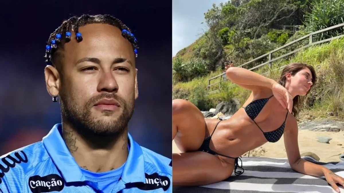 Modelo francesa curtida por Neymar viraliza nas redes sociais e chama atenção de fãs