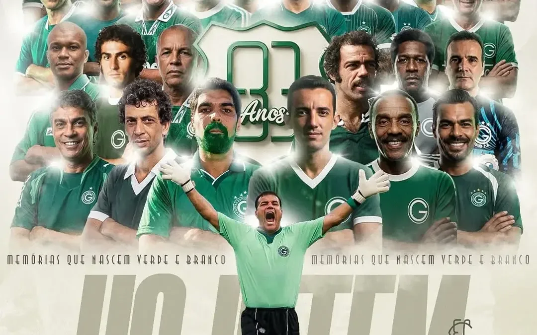 83 Anos de Glória: Goiás reúne constelação de ídolos em homenagem histórica ao aniversário do clube