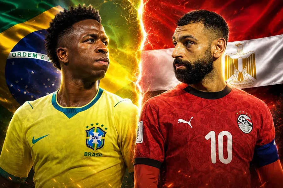 Brasil enfrenta Egito em último teste antes da Copa do Mundo de 2026