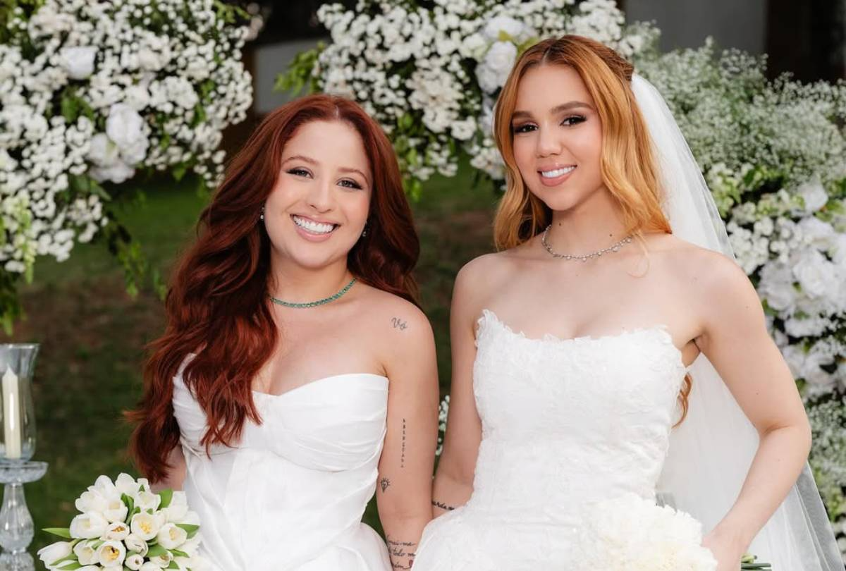 Cantora Mari Fernandez anuncia gravidez com a esposa Júlia Ribeiro e emociona fãs