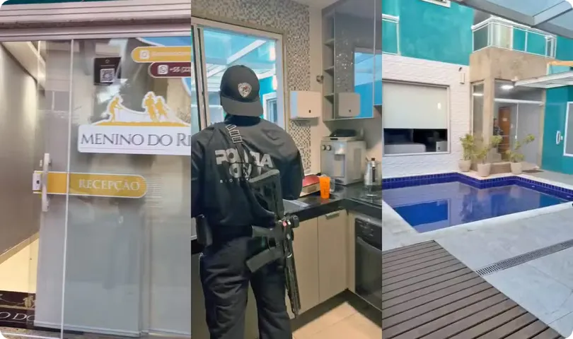 Operação Quimera mira esquema de lavagem de dinheiro do Comando Vermelho no Rio de Janeiro